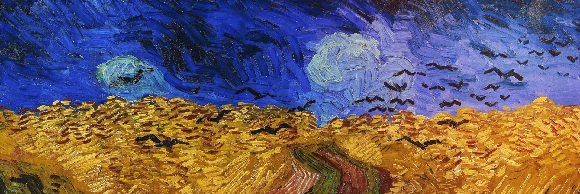 Vincent Van Gogh'un meşhur fırça darbeleri akrilik boya ile nasıl oluşturulur?
